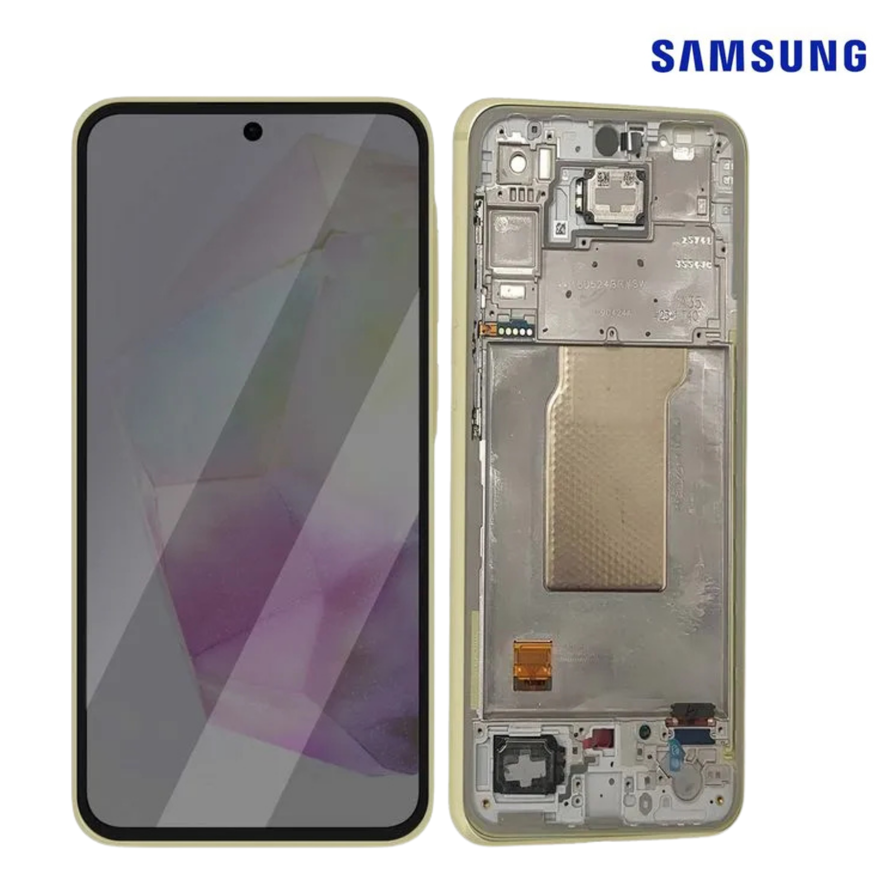 SAMSUNG A21S 2020 / SM-A217 BLACK (With Frame) LCD